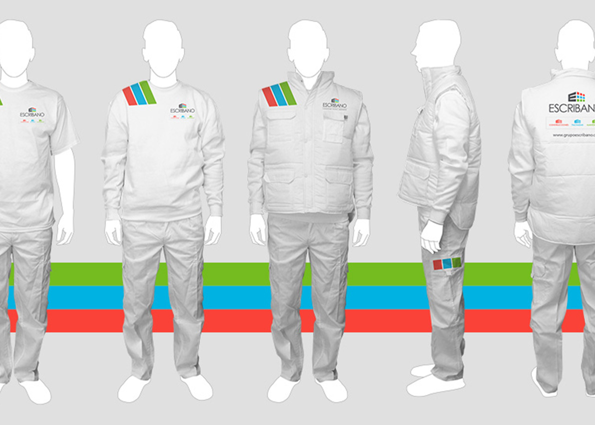 identidad corporativa diseño de uniformes