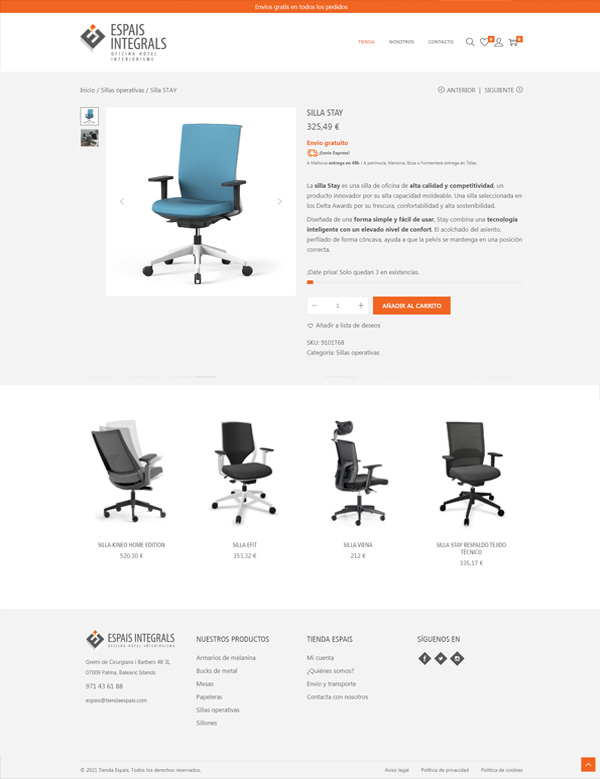 Empresa de diseño de tiendas online en Palma